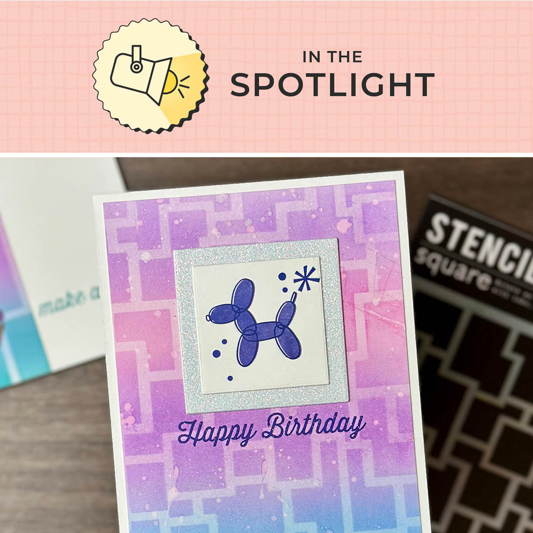 In the Spotlight: Mixed Frame Stencil