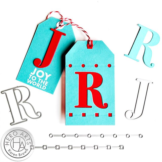 Video: Quick and Easy Monogram Gift Tags - Hero Arts
