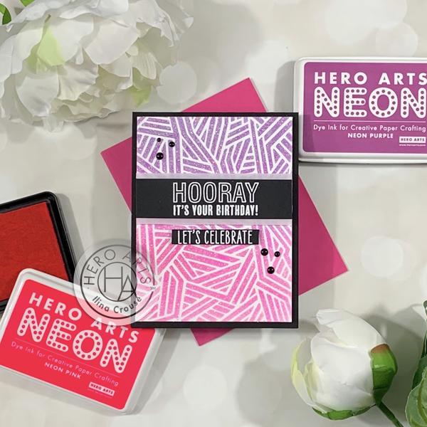 Pink Neon Ink Pad