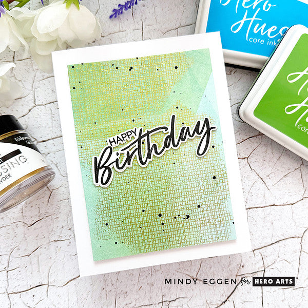 Burlap - February Cling Stamp of the Month - February 2025