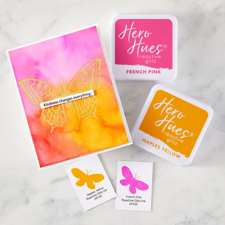 Hero Hues Reactive Glitz - French Pink